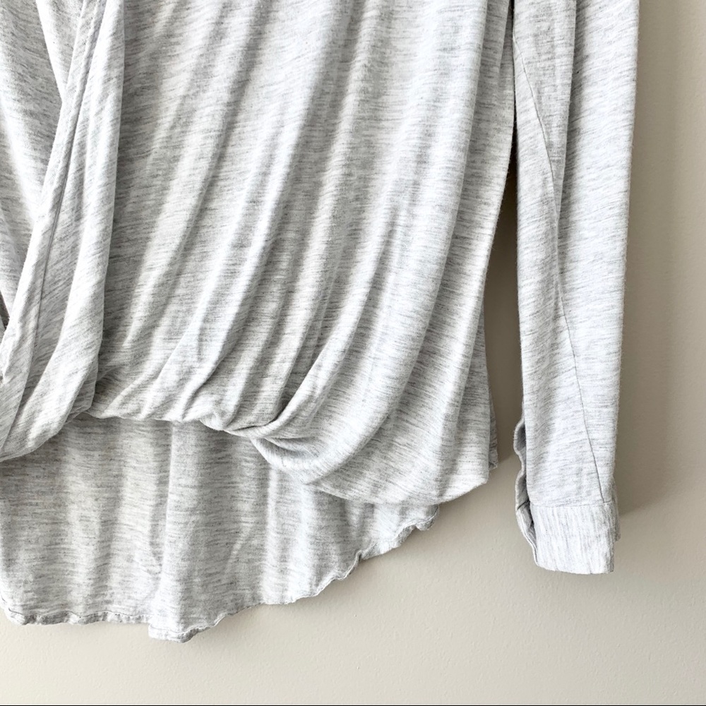 10C Derek Lam Grep Faux Wrap Viscose Top - Picture 5 of 8